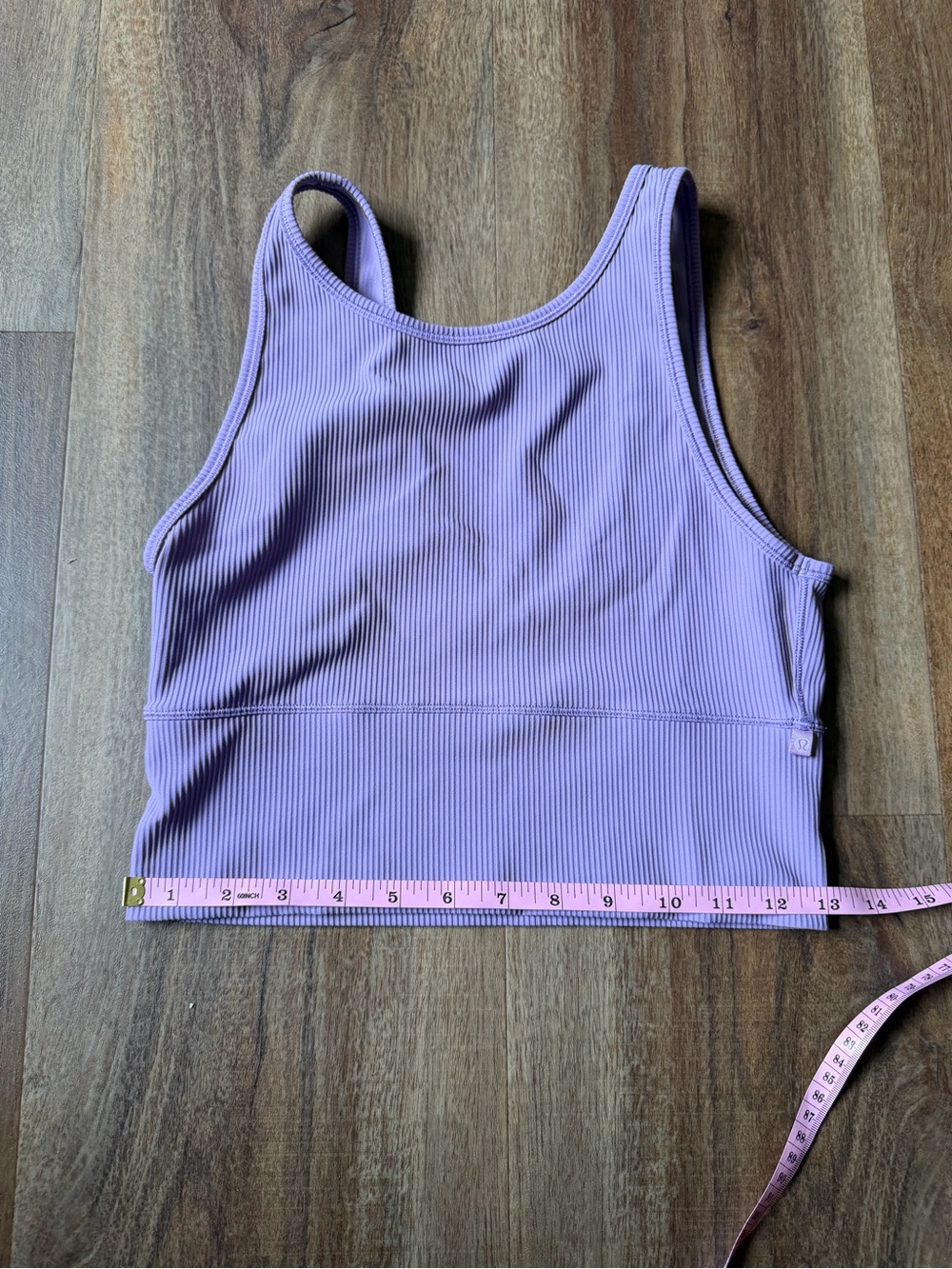Lululemon Ribbed Power Pivot Tank Top  Small - Picture 5 of 7